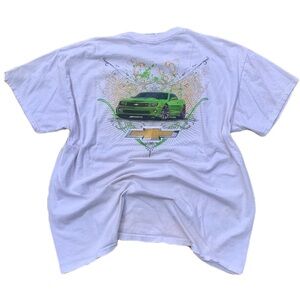 💛 Rare Vintage Chevrolet Green Camaro Graphic Tee | Gildan XL Thraahed
